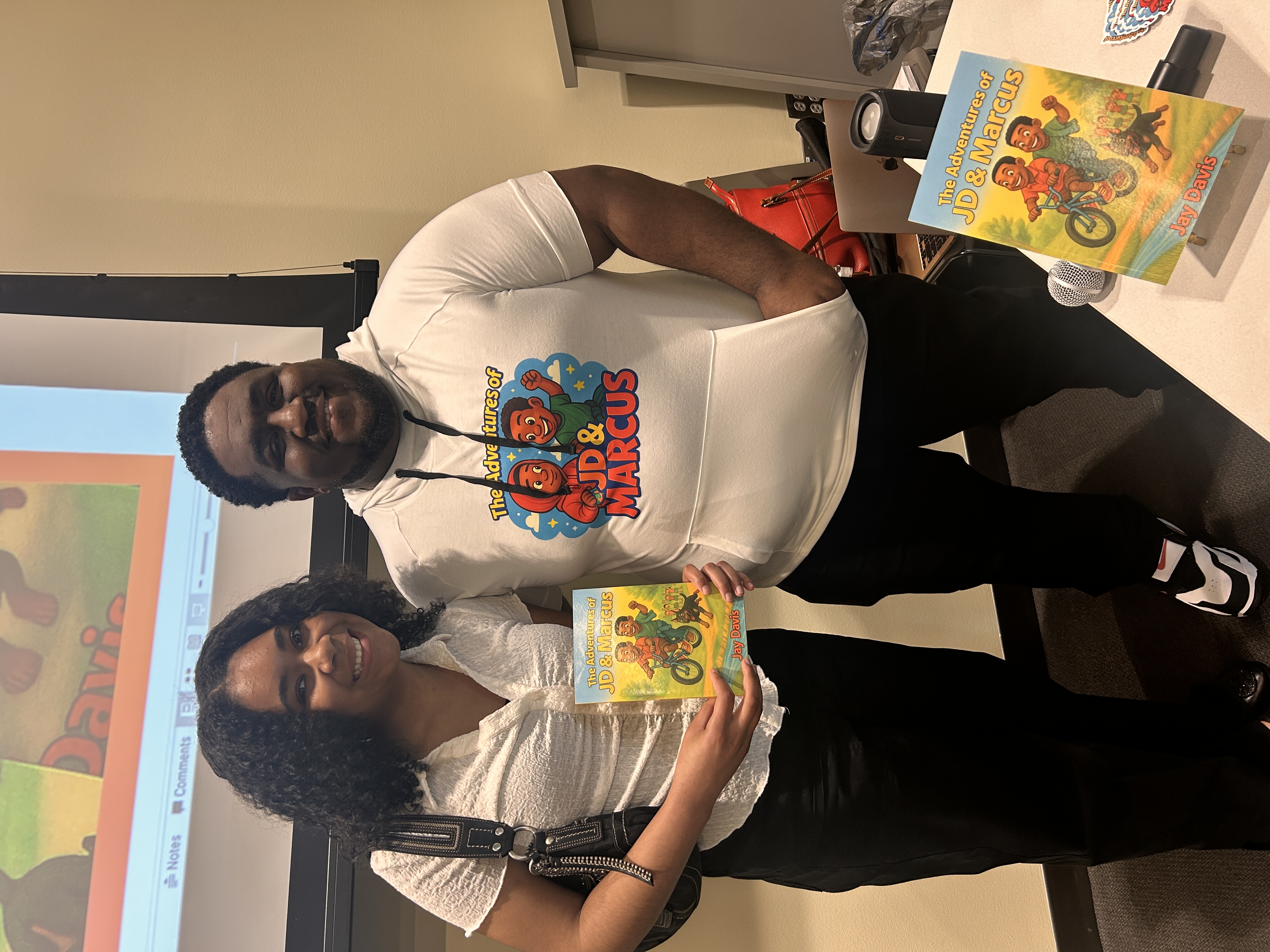 Readers at the launch